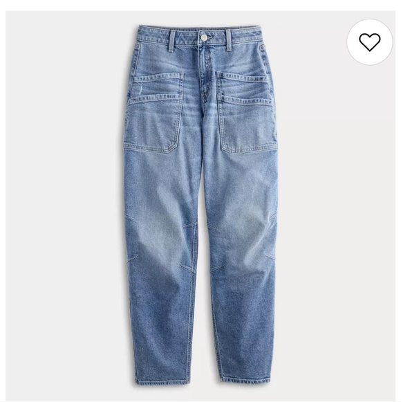 Juniors' SO High-Rise Barrel Jeans - Picture 3 of 9